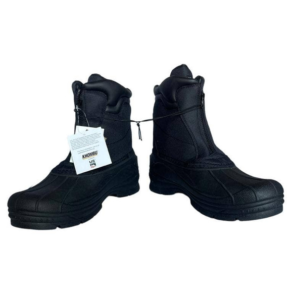 💎✨FALL SALE✨💎 NEW Khombu Boots THERMAL Glacier Black - Picture 2 of 5